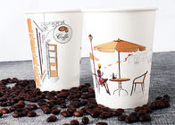 250ml 300ml 400m Bespoke Disposble Coffee Cups Drinking Cups with Lids