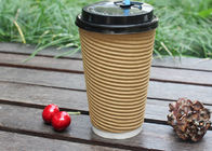 8oz 12oz 16oz  Hot Beverage Cups Paper Drinking To Go Cups with Cover