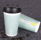 8oz 9oz To Go Disposable Hot Drink Cups With Lids , Size Customized