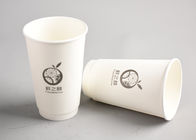 16oz buvant les tasses de papier isolées biodégradables pour des cafés