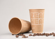 Papier d'emballage a personnalisé les tasses de café de papier/tasses jetables 8oz 12oz 16oz de boissons