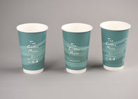 16oz Pink and Blue Insulate Hot Drinks Paper Cups Double Wall Paper Cups