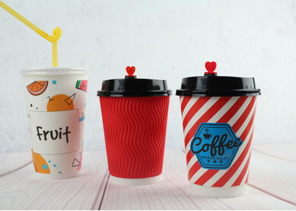 Custom Printed Coffee Cups / Insulated Hot Beverage Cups / Juice Cups