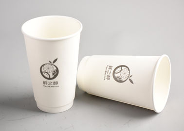 Chine 16oz buvant les tasses de papier isolées biodégradables pour des cafés usine