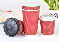 Custom Brand To Go Triple Wall Cups Heat Insulation Eco Friendly