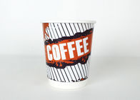 Custom Logo Printed Coffee Party  Cups Paper Drinking Cups with Plastic Covers