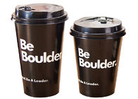 Food Grade Recyclable To Go Coffee Cups With Lids For Restaurant
