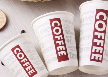 Chine Tasses de café à mur unique de livre blanc avec les matériaux de papier approuvés par le FDA de couvercles usine