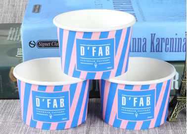Chine Emportez la catégorie comestible marquée par coutume de tasses de crème glacée pour le yogourt glacé usine