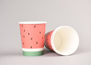 Tasses de papier jetables à emporter de diverses tailles, pour aller copie polychrome de tasses de café